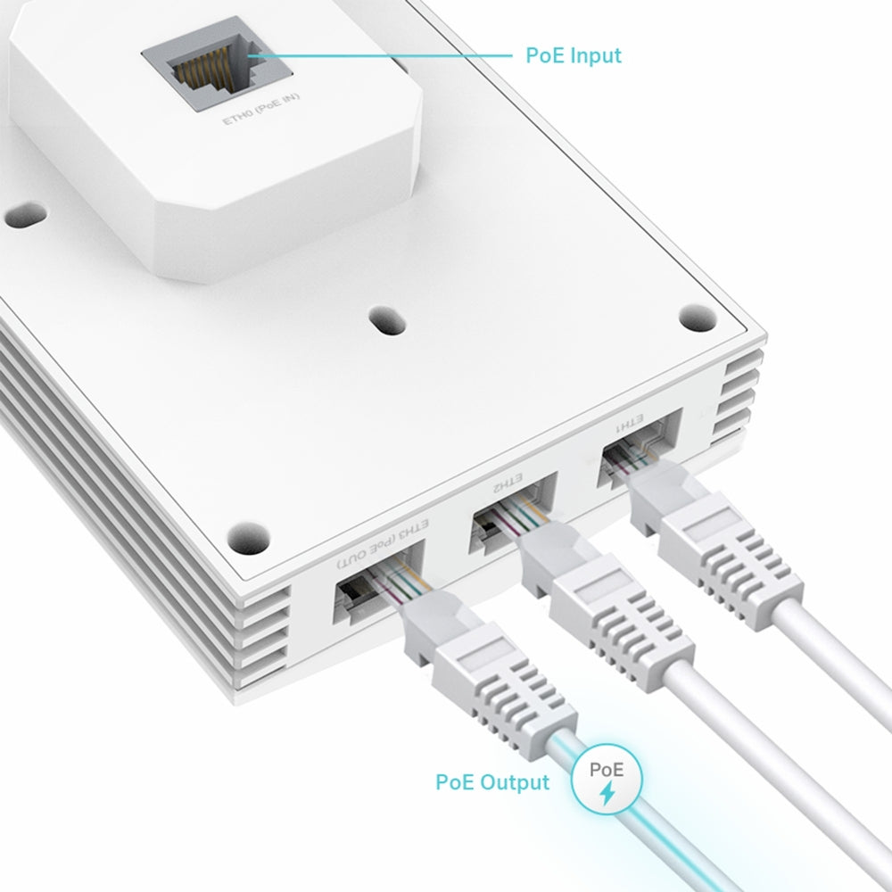 TP-Link Dual Band WiFi6 Wireless Access Point - Outdoor - EAP655-WALL
