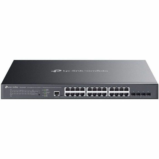 TP-Link Omada 24-Port Gigabit and 4-Port 10GE SFP+ L2+ Managed Switch with 16-Port PoE+ & 8-Port PoE++