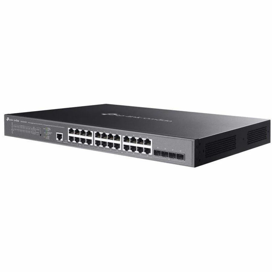 TP-Link Omada 24-Port Gigabit and 4-Port 10GE SFP+ L2+ Managed Switch with 16-Port PoE+ & 8-Port PoE++