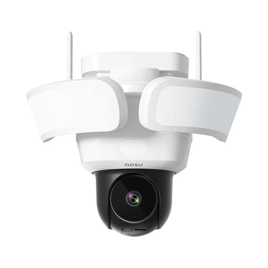 Aosu L5P 5MP Wireless Floodlight UHD PT Camera with Color Night Vision Smart AI