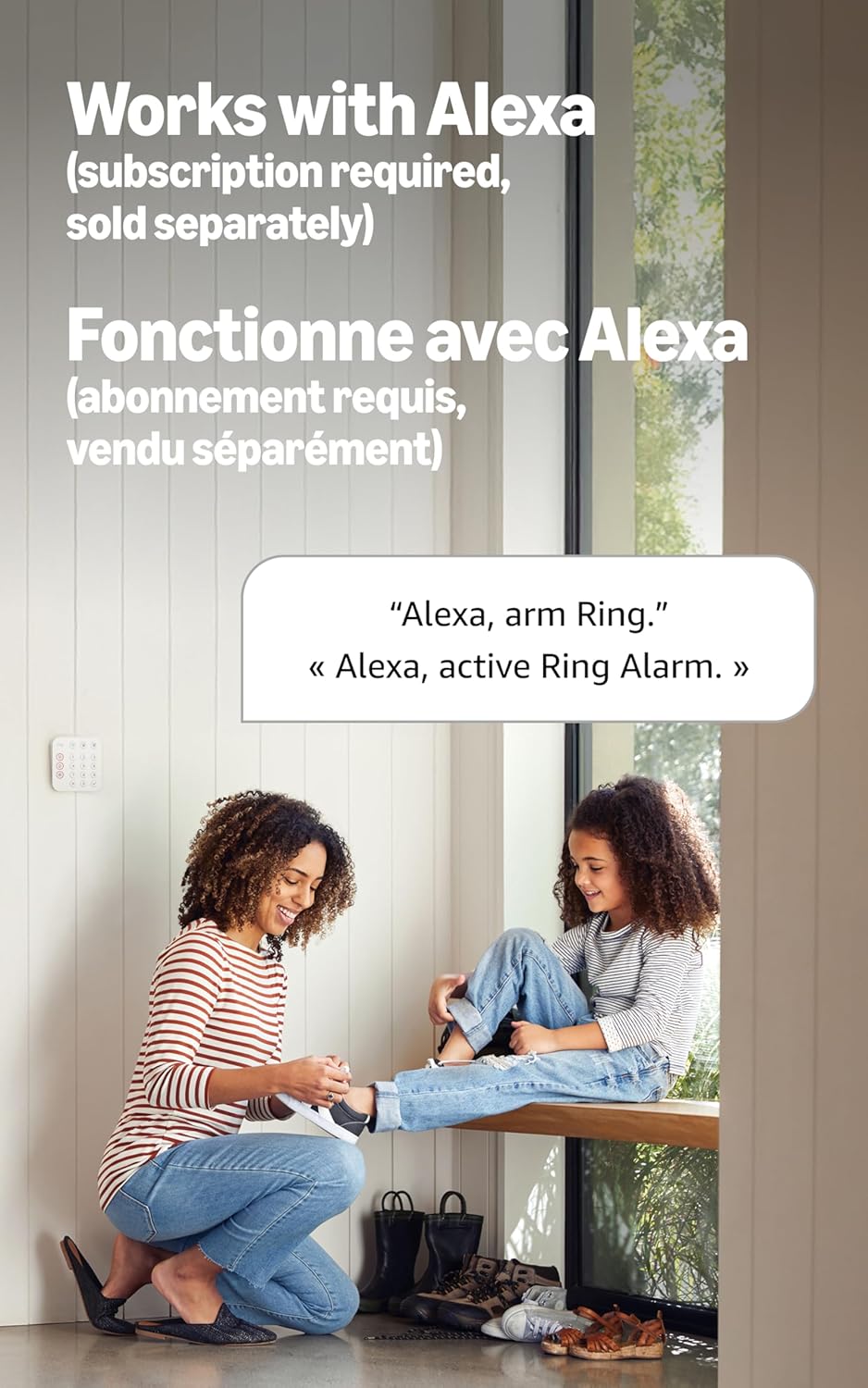 Ring Alarm Security System 5 Piece Kit (2nd Gen), Works with Alexa