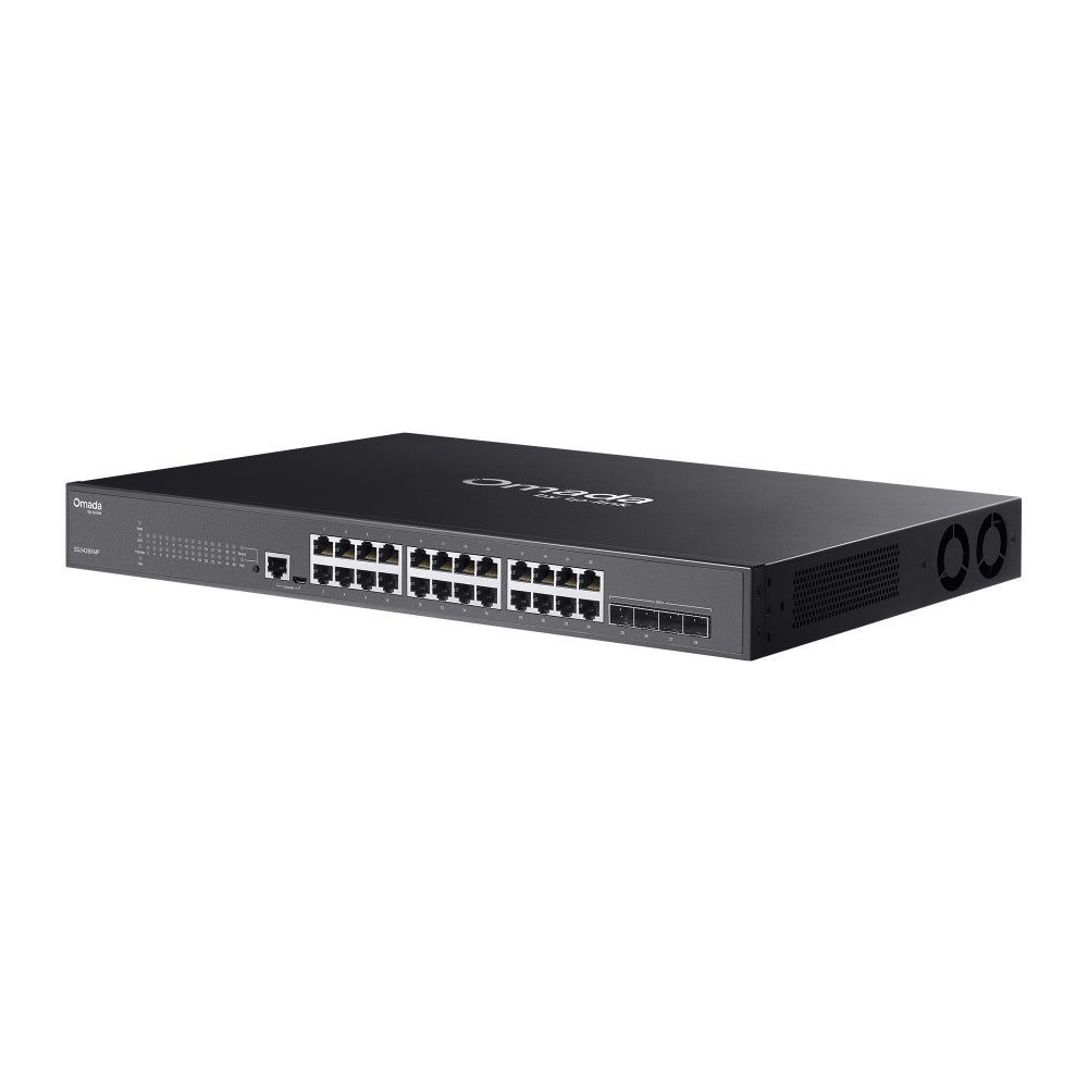 TP-Link JetStream 24-Port Gigabit PoE+ and 4-Port 10GE SFP+ L2+ Managed Switch  - TL-SG3428XMP