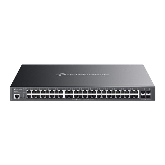 TP-Link JetStream 48-Port Gigabit,4-Port 10GE SFP+ L2+ Managed POE+ Switch - TL-SG3452XP