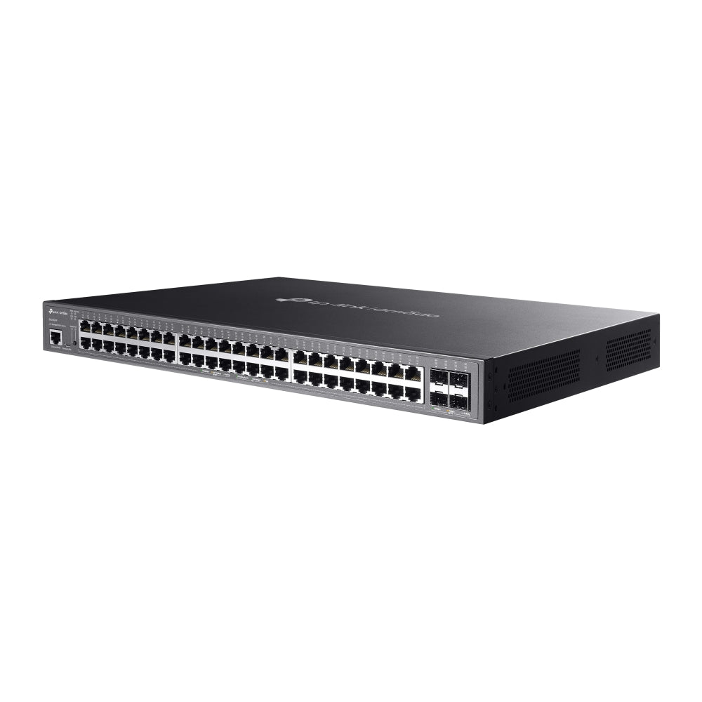 TP-Link JetStream 48-Port Gigabit,4-Port 10GE SFP+ L2+ Managed POE+ Switch - TL-SG3452XP
