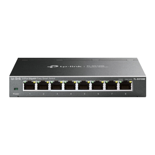 TP-Link 8-Port Gigabit Easy Smart Switch - TL-SG108E